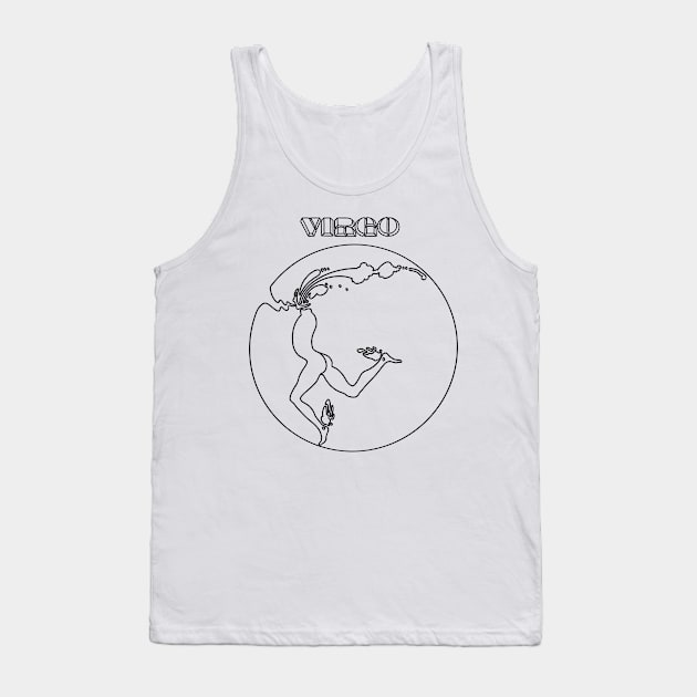 VIRGO Tank Top by TheCosmicTradingPost